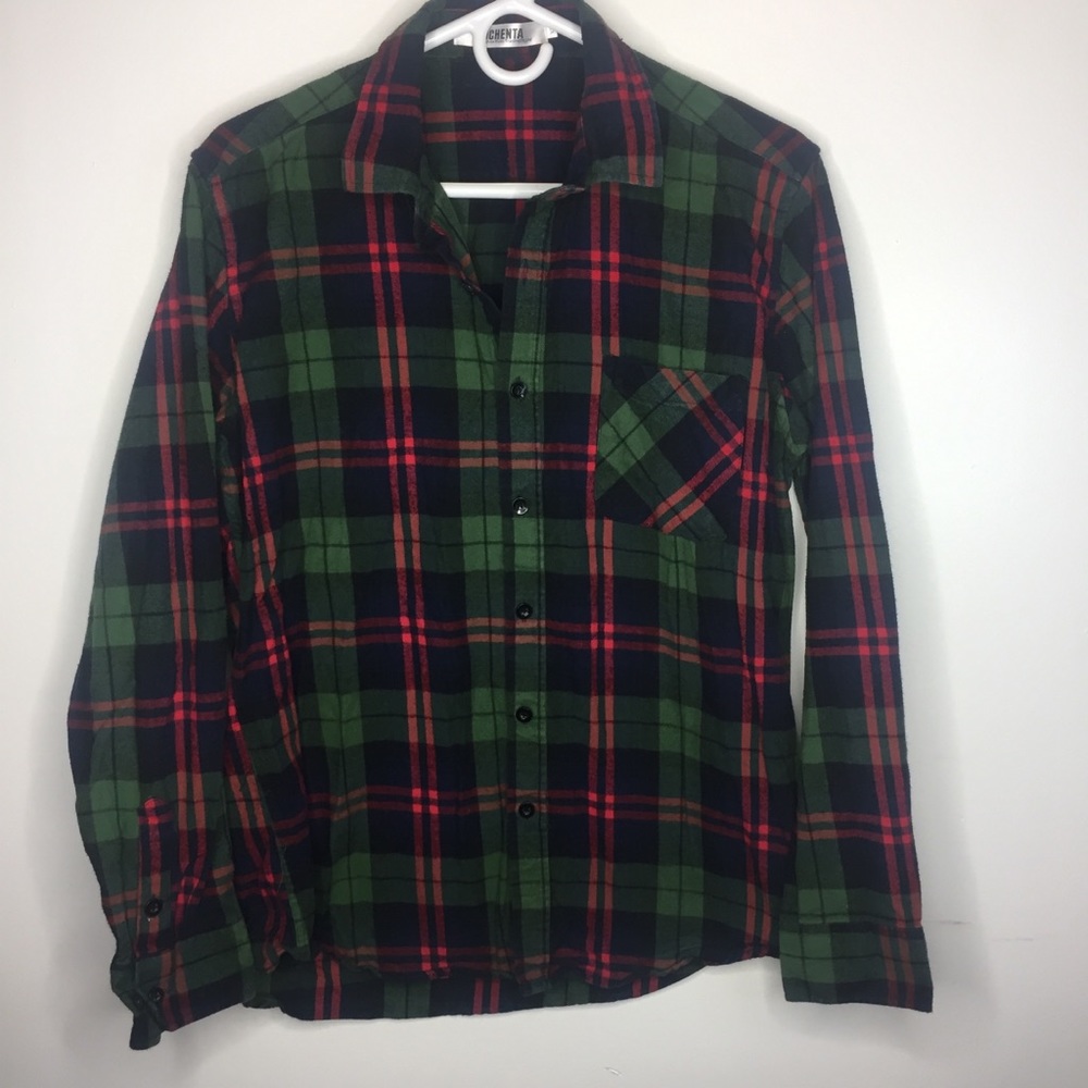 Ochenta XL Grn, Blue, Red Flannel